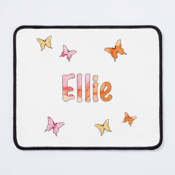 Item preview, Watercolor Name Ellie with Butterflies designed and sold by katifinell.