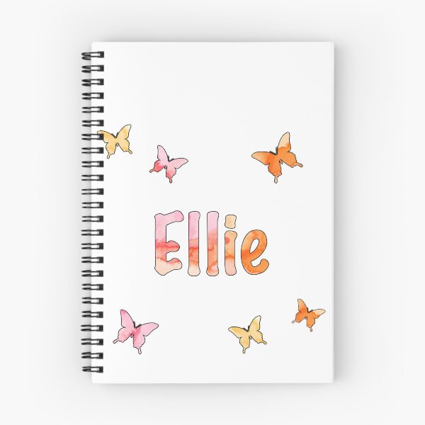 Item preview, Watercolor Name Ellie with Butterflies designed and sold by katifinell.