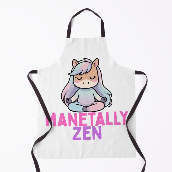 Item preview, Manetally Zen - Funny Meditation Horse Year of the Horse 2026 designed and sold by PunTeestic.