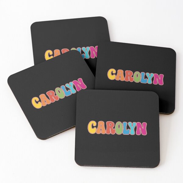 Item preview, ❤️ Carolyn Personalized Name Wavy Retro Shirt, Coffee Mug, Sticker Gift designed and sold by HelixPedia.