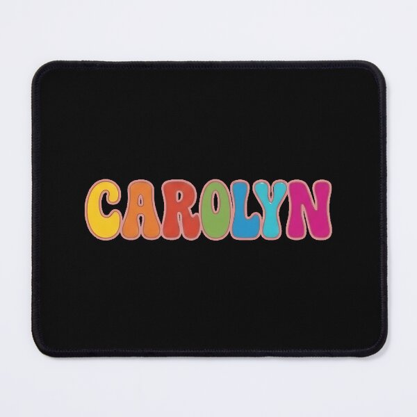 Item preview, ❤️ Carolyn Personalized Name Wavy Retro Shirt, Coffee Mug, Sticker Gift designed and sold by HelixPedia.