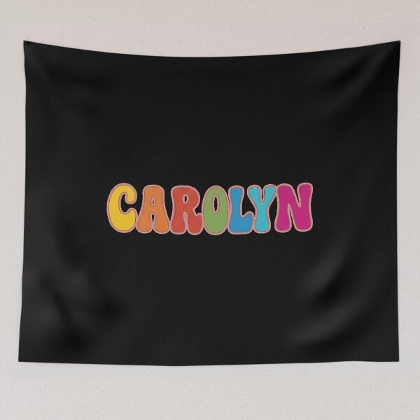 Item preview, ❤️ Carolyn Personalized Name Wavy Retro Shirt, Coffee Mug, Sticker Gift designed and sold by HelixPedia.