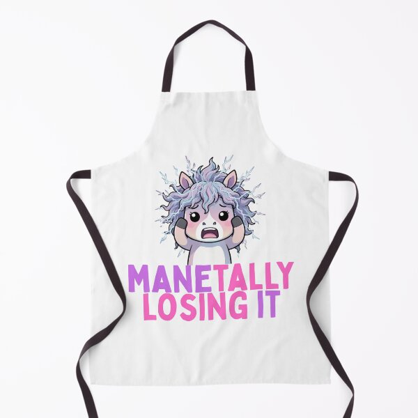 Item preview, Manetally Losing It - Funny Relatable Horse Year of the Horse 2026 designed and sold by PunTeestic.