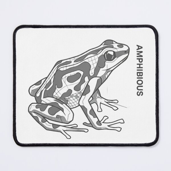 Item preview, Poison Dart Frog Technical Illustration T-Shirt – Minimalist Geometric Amphibian Line Art, Scientific Frog Diagram Graphic Tee designed and sold by ZyxDes.