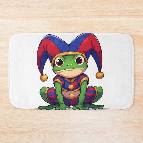 Item preview, Cute Jester Frog Cartoon Fantasy Character designed and sold by Karolina’s Cozy Creations.