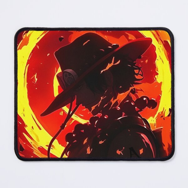 Item preview, Inferno Ring Anime Warrior – Fiery Shadow Flame Power Illustration designed and sold by Dyan4.