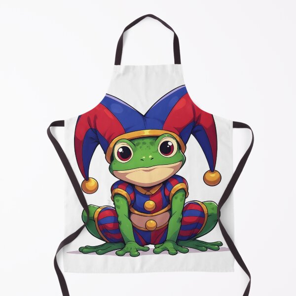 Item preview, Cute Jester Frog Cartoon Fantasy Character designed and sold by Karolina’s Cozy Creations.