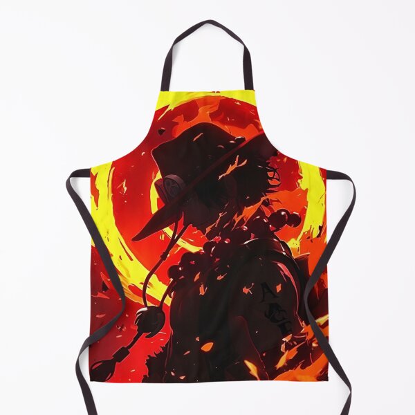 Item preview, Inferno Ring Anime Warrior – Fiery Shadow Flame Power Illustration designed and sold by Dyan4.