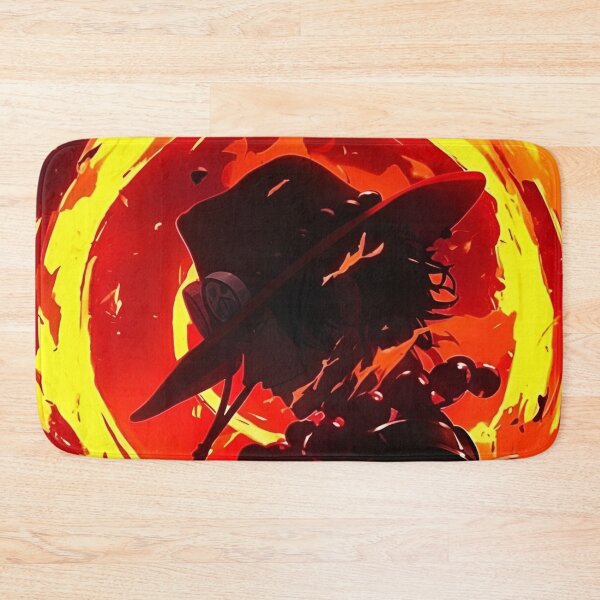 Item preview, Inferno Ring Anime Warrior – Fiery Shadow Flame Power Illustration designed and sold by Dyan4.