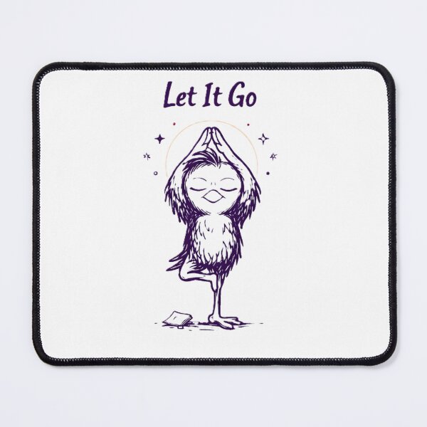 Item preview, Let It Go - Chipy The Bird -Tree Pose designed and sold by InnerwayStudio.