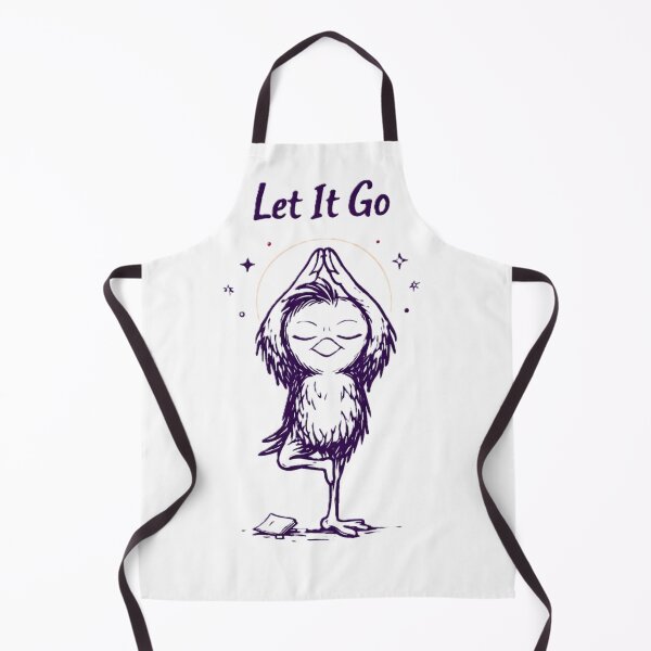 Item preview, Let It Go - Chipy The Bird -Tree Pose designed and sold by InnerwayStudio.