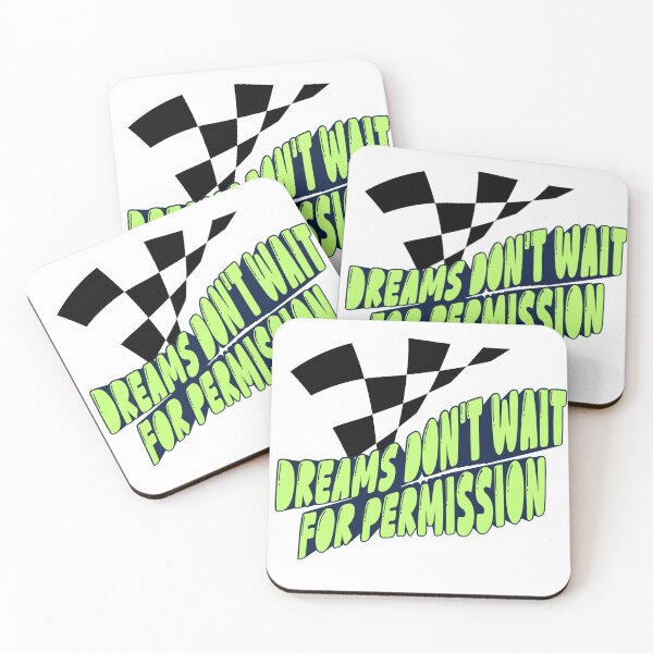 Item preview, Dreams Don’t Wait for Permission Motivational Quote designed and sold by Sberry8888.