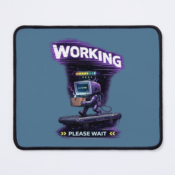 Item preview, Working – Please Wait designed and sold by NAJURE.