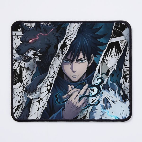 Item preview, Shadow Beast Summoner – Dark Anime Spirit Wolf Power Illustration designed and sold by Dyan4.