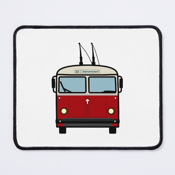 Item preview, Vienna trolleybus Henschel/Lohner designed and sold by WurmWeb.DesignShop.