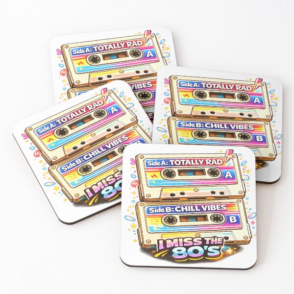 Item preview, I MISS THE 80's Mix tape - TOTALLY RAD / CHILL VIBES  designed and sold by Teez2Plz.