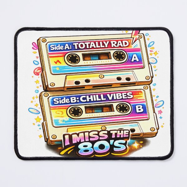 Item preview, I MISS THE 80's Mix tape - TOTALLY RAD / CHILL VIBES designed and sold by Teez2Plz.
