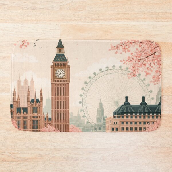 Item preview, Springtime Over The Thames designed and sold by iamdesigns14.