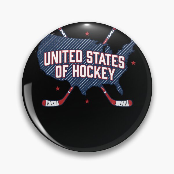 Item preview, United States Of Hockey American Hockey Fan designed and sold by Trendy-Threads.