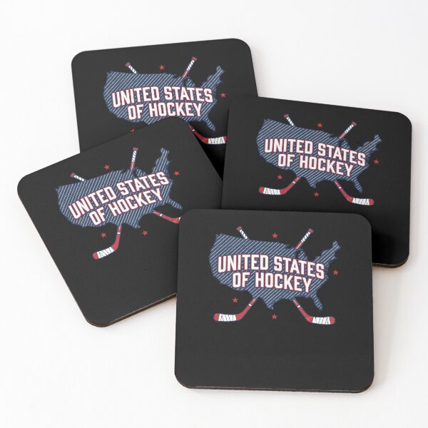 Item preview, United States Of Hockey American Hockey Fan designed and sold by Trendy-Threads.