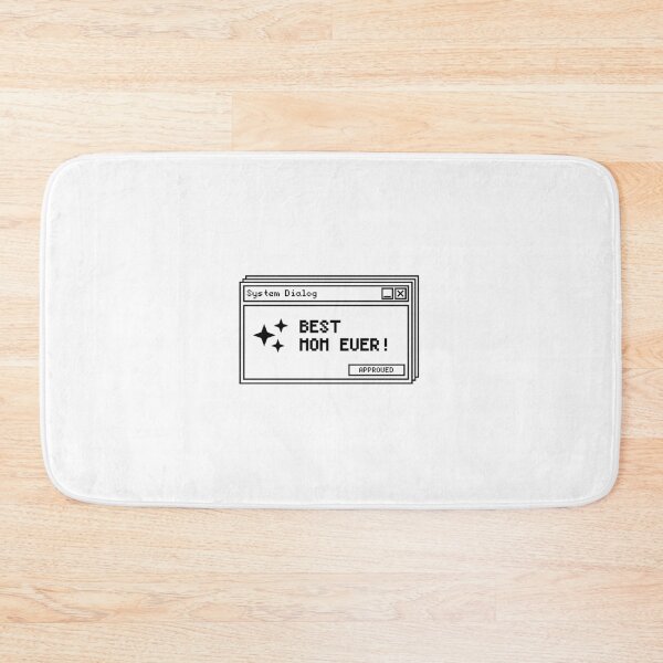 Item preview, Retro PC System Dialogue: Best Mom ever! designed and sold by WurmWeb.DesignShop.