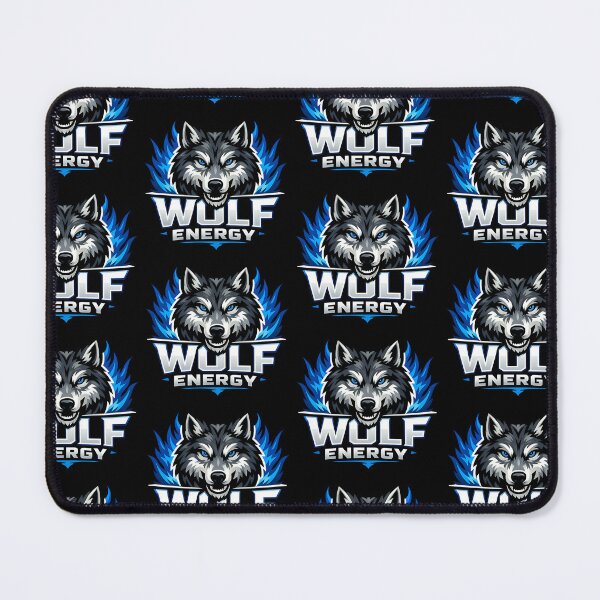 Item preview, Wolf Energy Motivational Wolf Power Design designed and sold by TeeTimeTreasure.