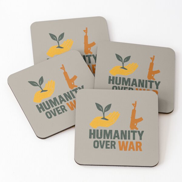Item preview, Humanity Over War designed and sold by brixx rb.