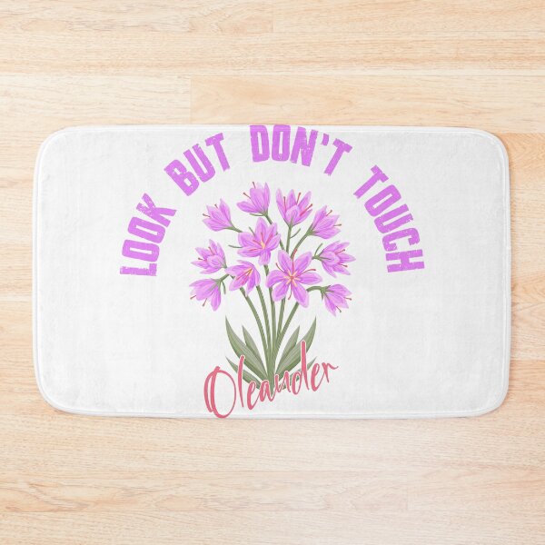 Item preview, Look But Dont Touch Oleander Poisonous Plant Art designed and sold by SP Motif.