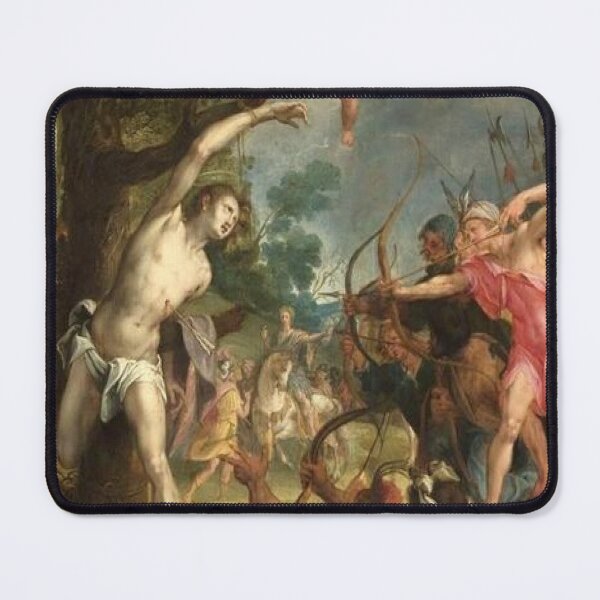 Item preview, Martyrdom of Saint Sebastian designed and sold by SharonTheFirst.