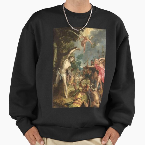 Martyrdom of Saint Sebastian Premium Oversized Sweatshirt