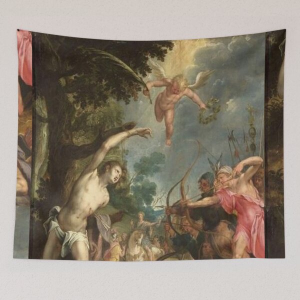 Item preview, Martyrdom of Saint Sebastian designed and sold by SharonTheFirst.