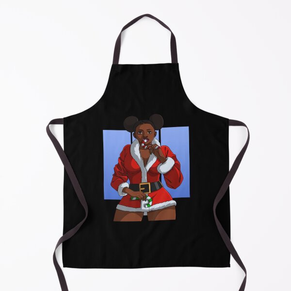 Item preview, African American Naughtyy Black Girll Christmass designed and sold by Shayan Ansari.