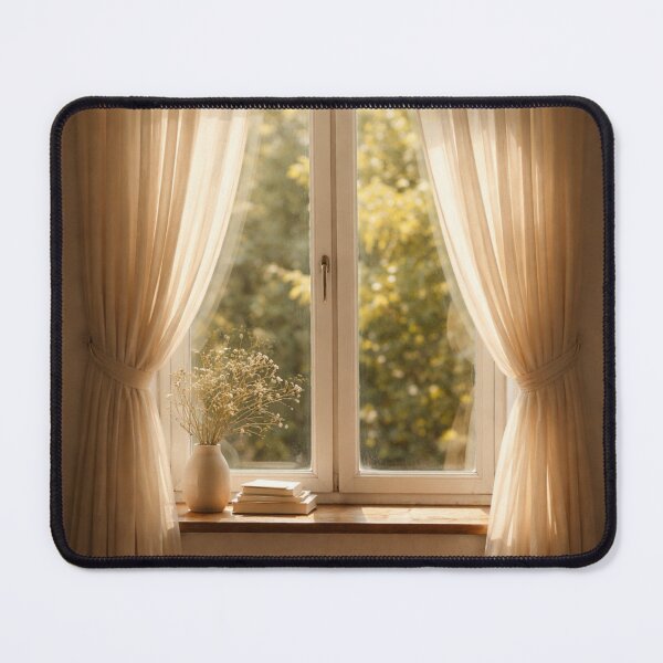 Item preview, Golden Quiet at the Window designed and sold by WittyUnknown.