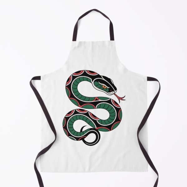 Item preview, Simple snake tattoo style logo designed and sold by PUMPKIN HEAD SHOP.