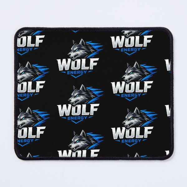 Item preview, Wolf Energy Gaming Style Wolf Power Design designed and sold by TeeTimeTreasure.