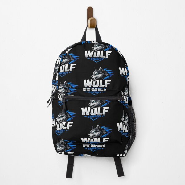 Item preview, Wolf Energy Gaming Style Wolf Power Design designed and sold by TeeTimeTreasure.