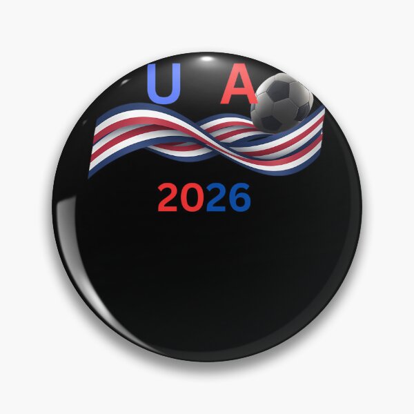 Item preview, Usa 2026 Soccer Ball With Waving Flag - United States Football Team Support designed and sold by Trendy-Threads.