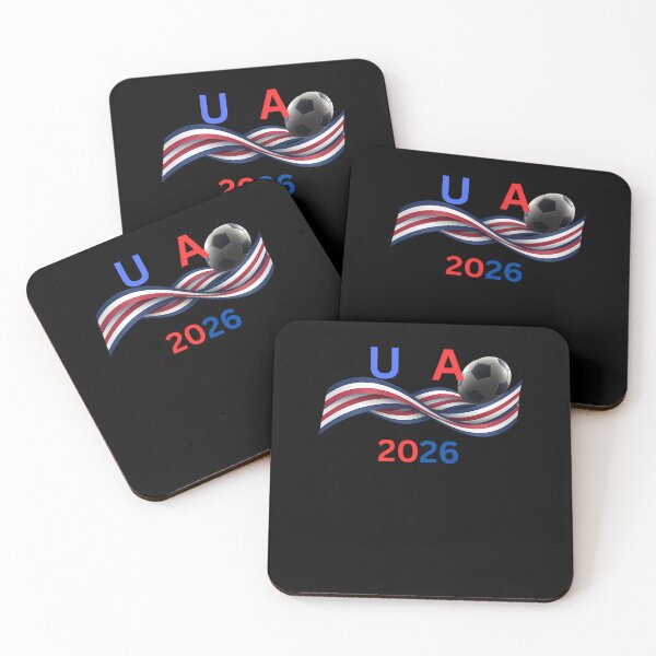 Item preview, Usa 2026 Soccer Ball With Waving Flag - United States Football Team Support designed and sold by Trendy-Threads.