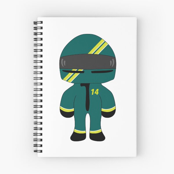 Item preview, Fernando Alonso 14 Character - 2026 designed and sold by shredthreds.