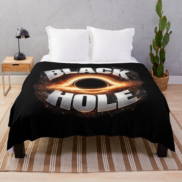 Item preview, Gravitational Typography Black Hole Cosmic Design designed and sold by MKreative Studio.