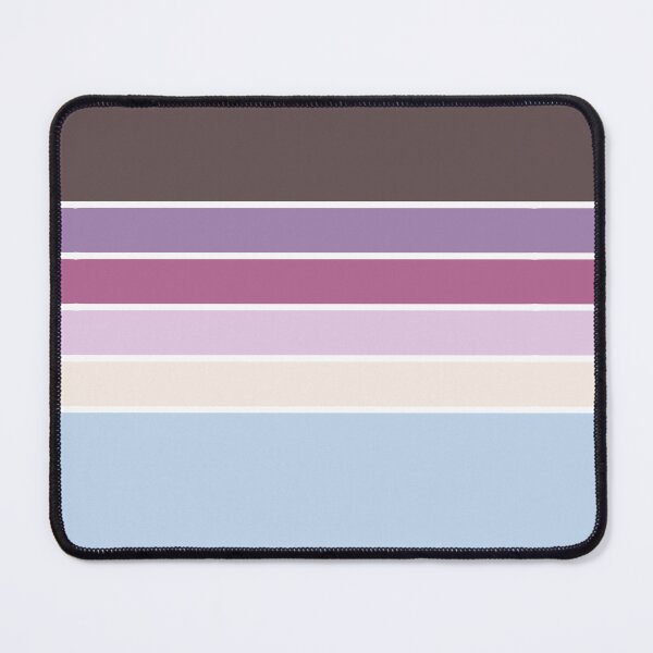 Item preview, Aesthetic Retro Stripes | Blue and Brown designed and sold by ApricityPhrases.