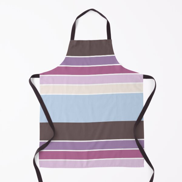 Item preview, Aesthetic Retro Stripes | Blue and Brown designed and sold by ApricityPhrases.
