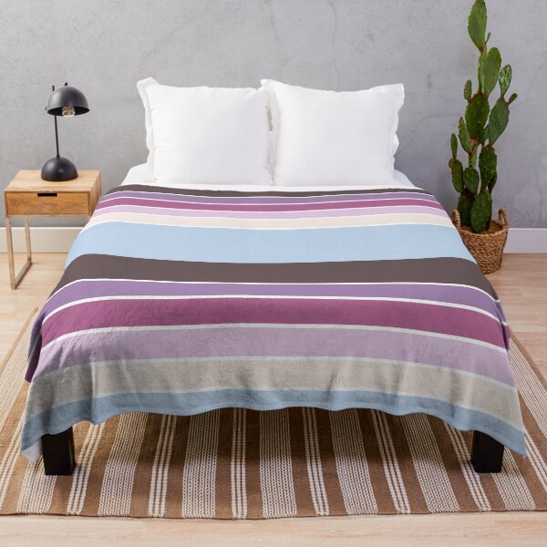 Item preview, Aesthetic Retro Stripes | Blue and Brown designed and sold by ApricityPhrases.