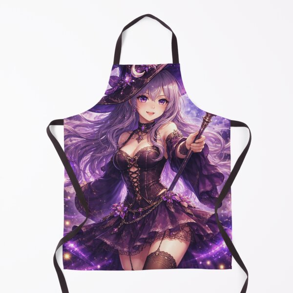 Item preview, Magic Witch Anime Girl Casting Spell designed and sold by Pond21.