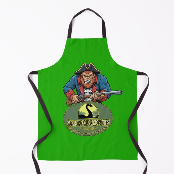 Item preview, Bigfoot with Musket and AdirondacKuriosities Logo designed and sold by AdirondacKuriosities.