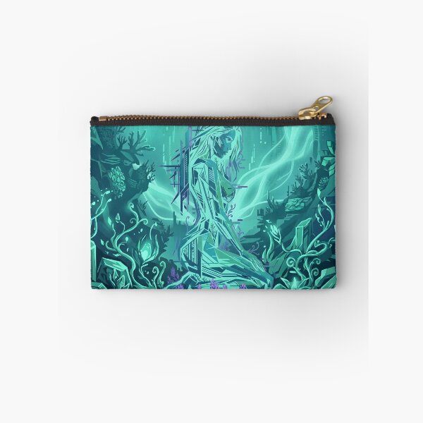 Item preview, Transformative Teal Cyberpunk Woman designed and sold by MarCinu Art.