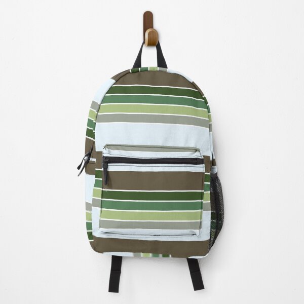 Item preview, Aesthetic Retro Stripes | Green and Blue designed and sold by ApricityPhrases.