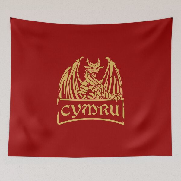 Item preview, Cymru wales dragon animated gold designed and sold by VRedBaller.
