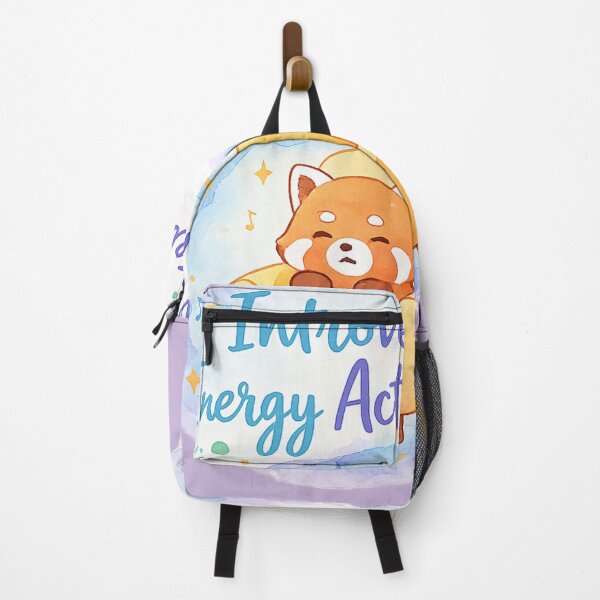 Item preview, Introvert Energy Activated – Cute Cozy Red Panda Introvert Aesthetic designed and sold by StickyDelights.