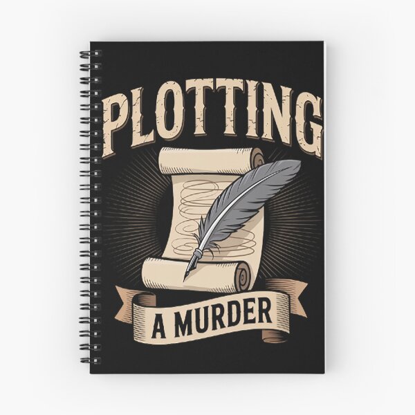 Item preview, Quirky Raven Writers Humor Plotting A Murder designed and sold by SignaturalGen.